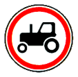 3.6 — ტრაქტორით მოძრაობა აკრძალულია