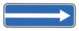 5.7.1 — ცალმხრივმოძრაობიან გზაზე გასვლა