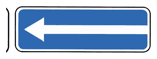 5.7.2 — ცალმხრივმოძრაობიან გზაზე გასვლა